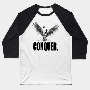 ZYZZ CONQUER Baseball T-Shirt